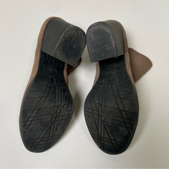 Kenneth Cole Reaction "Might Make It" Leather Ankle Booties Women's Size 8.5 - Picture 2 of 15